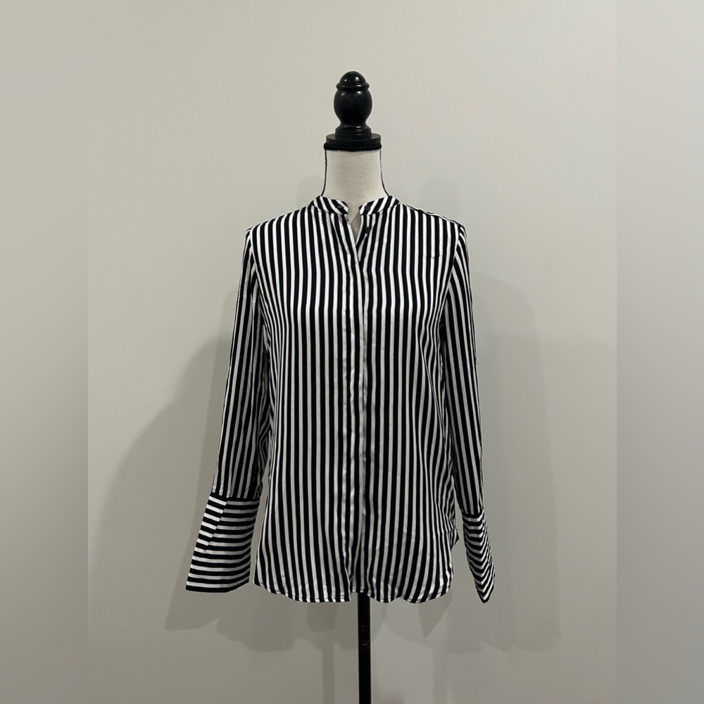 H&M Striped Blouse